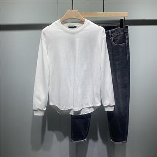 Áo Thun Tay Dài Sweater Vạt Bầu Chất Cotton Mềm Mại Thoáng Mát