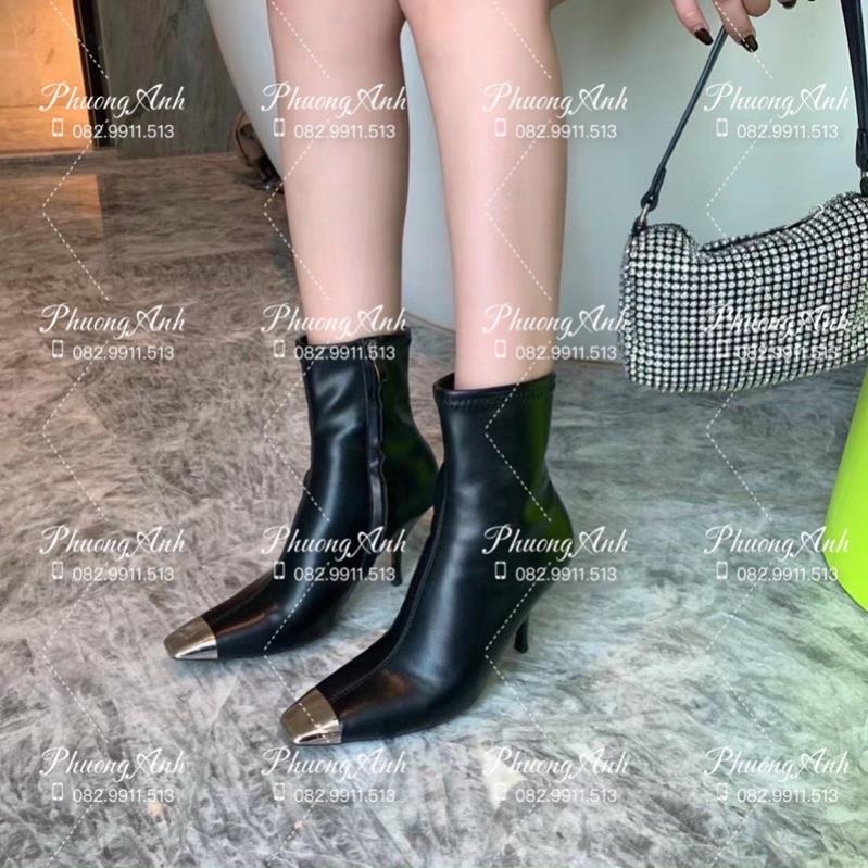 Boot YSL Ngắn Cổ