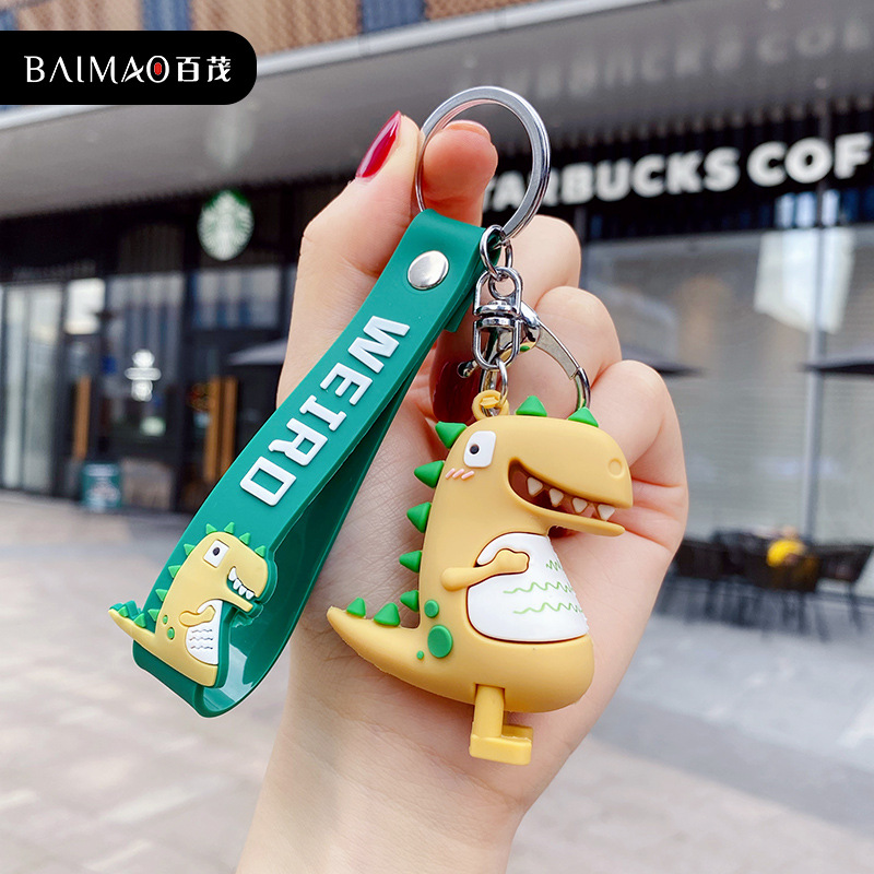 Móc Khóa Khủng Long Dễ Thương Phong Cách Hàn Quốc