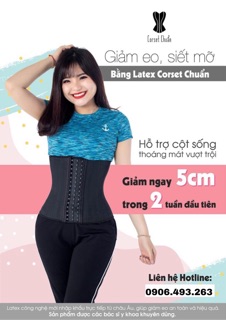 Đai nịt bụng Latex nhập khẩu từ Hy Lạp