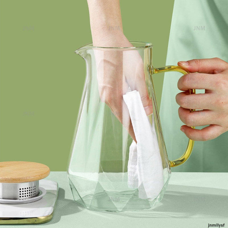 Bình thủy tinh pha cà phê/trà màu trong suốt chất lượng cao cho gia đình