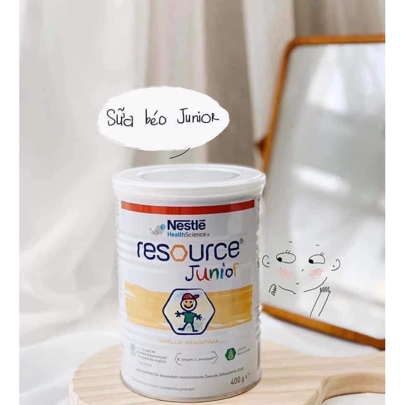 Sữa Béo Tăng Cân Nội Địa Đức RESOURCE JUNIOR,Hộp 400g