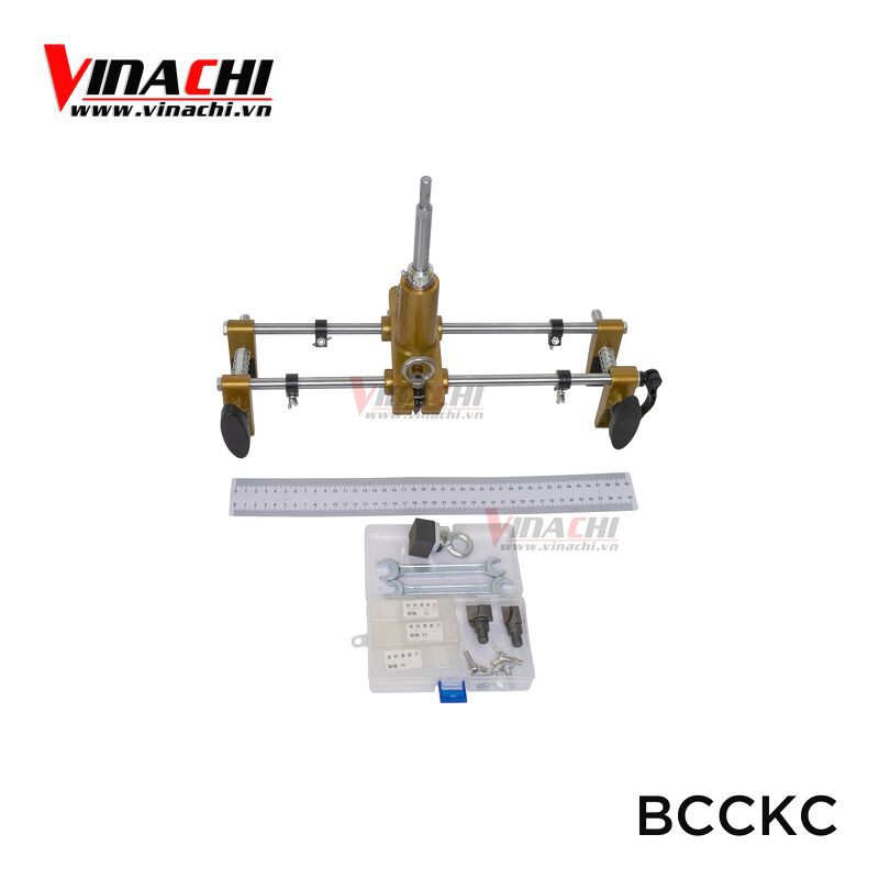 Bộ cữ khoan khóa cửa gỗ loại C Chuyên Dùng chủ yếu để hỗ trợ khoan, lắp đặt cửa gỗ