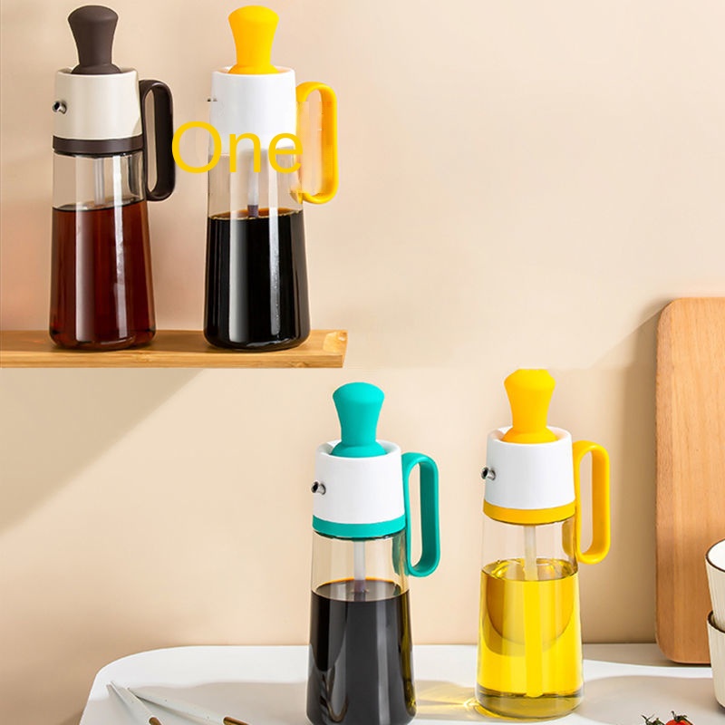 Bình Đựng Dầu Ăn Đa Năng Có Chổi Quét Tiện Dụng Cho Nhà Bếp