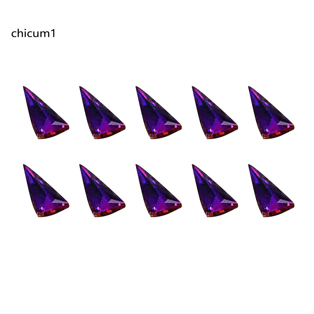 [Hàng mới về] Phụ kiện đá tùy chọn màu sắc trang trí móng tay cho nữ DIY