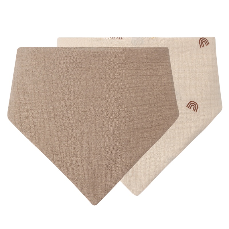 Yếm Ăn Cotton Mềm Mại Thấm Hút Tốt Cho Bé Sơ Sinh