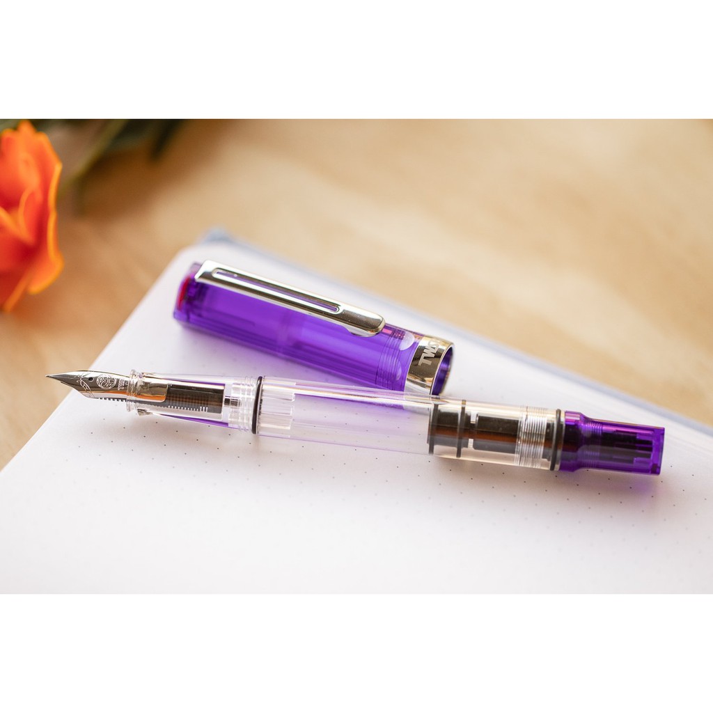 [ TAIPOZ ]  - Bút máy TWSBI Eco Transparent, Purple