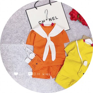 [ SET 4 CHI TIẾT ] SET BỘ NƠ CỔ KÈM TÚI THỎ