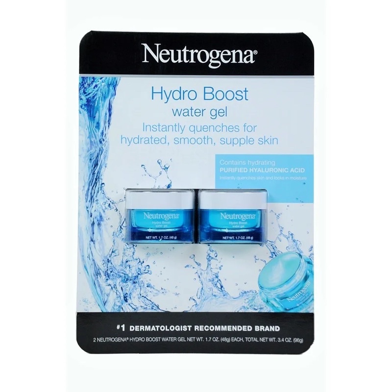 Kem Dưỡng Neutrogena Hydro Boost Aqua Gel và Neutrogena Hydro Boost Gel Cream