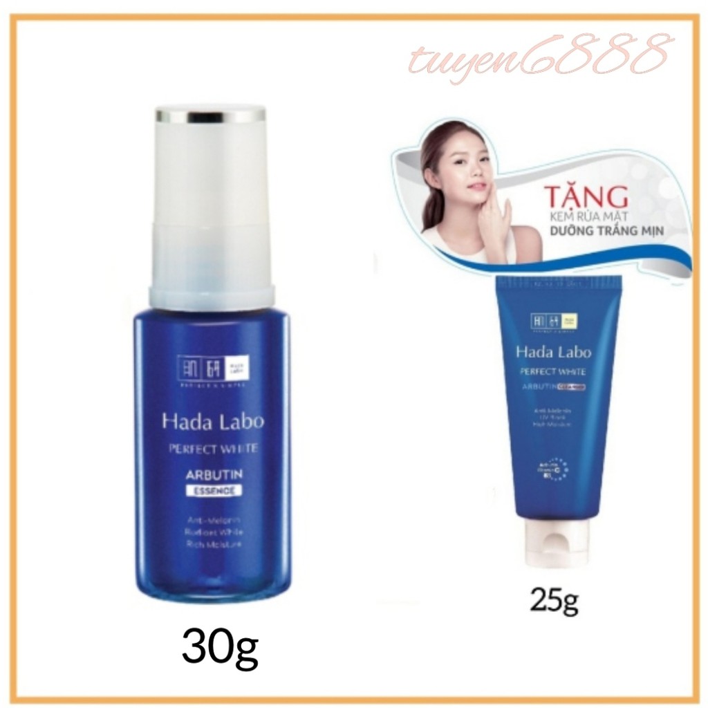 Tinh chất dưỡng trắng tối ưu Hada Labo Perfect White Essence 30g