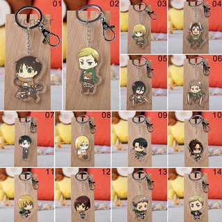 Móc Khóa Hình Nhân Vật Trong Phim Attack On Titan Độc Đáo