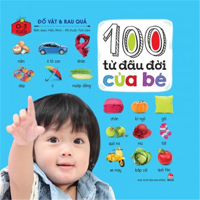 Sách - 100 Từ Đầu Đời Của Bé - Gia Đình Yêu Thương