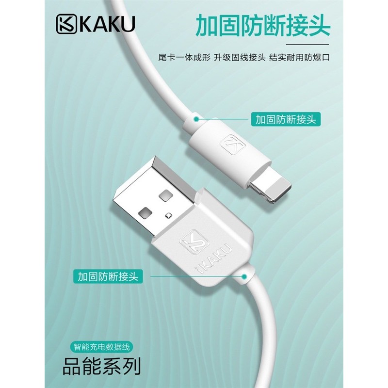 Cáp sạc Micro Type C Kaku mã KSC-285 BH 6 THÁNG