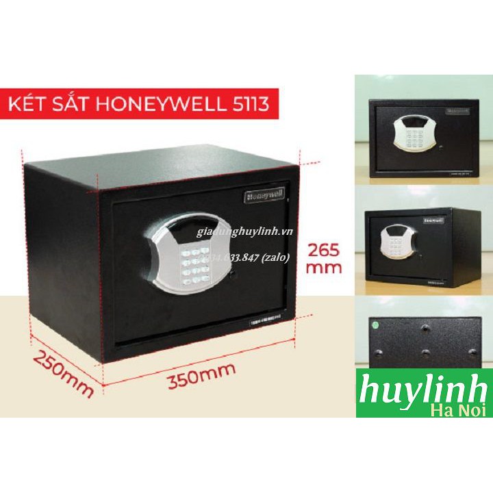 Két sắt điện tử khách sạn Honeywell 5113 - thương hiệu Mỹ