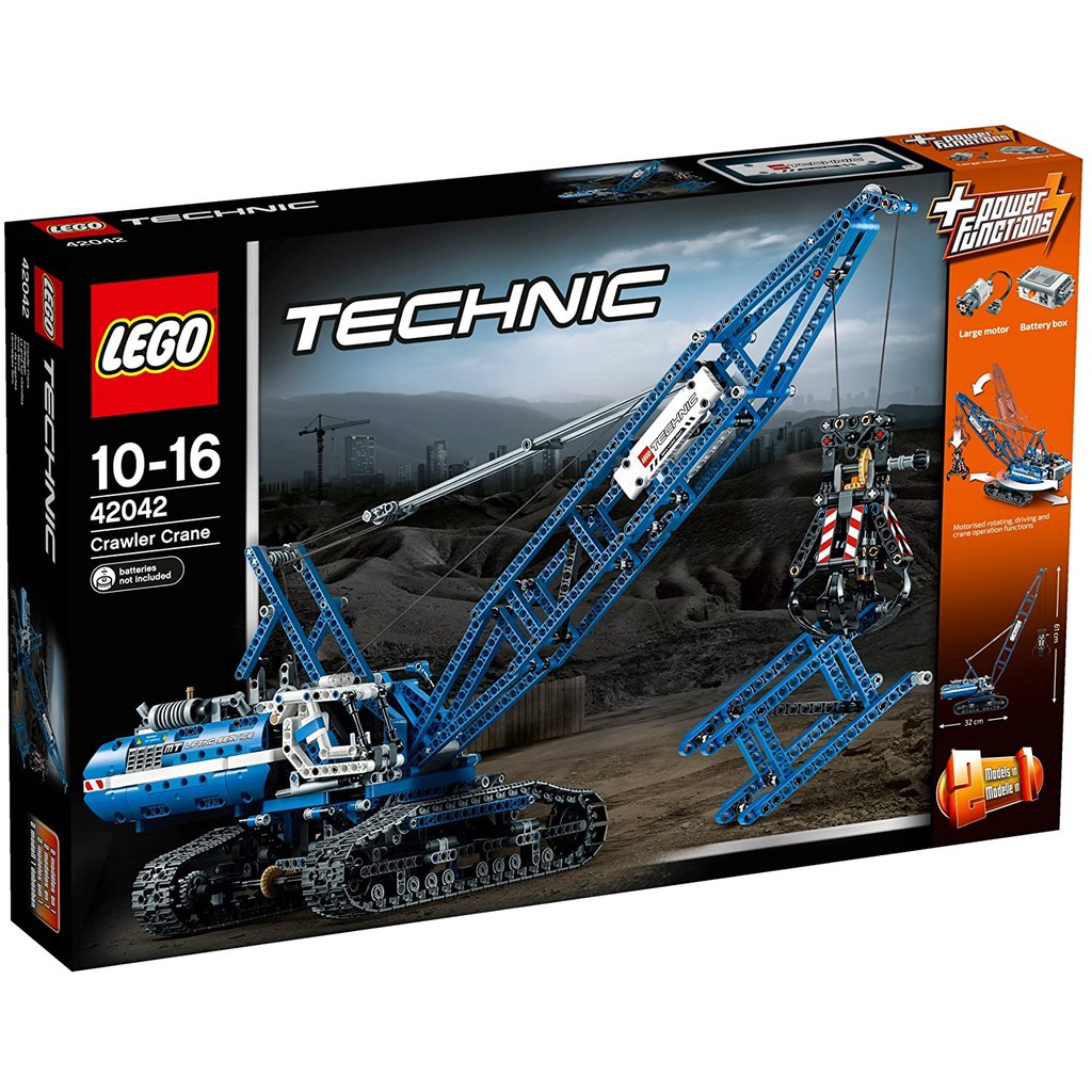 LEGO TECHNIC 42042 - CẦN CẨU BÁNH XÍCH TỰ ĐỘNG