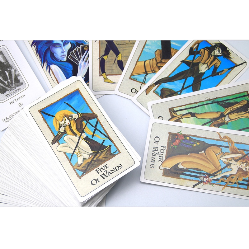 Bộ Bài Tarot 78 Lá Tiếng Anh Đầy Độc Đáo Thẻ