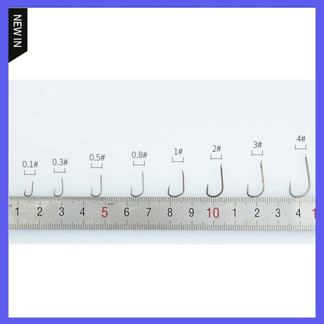 Set 11 Lưỡi Câu Cá Bằng Thép Carbon Cao Cấp