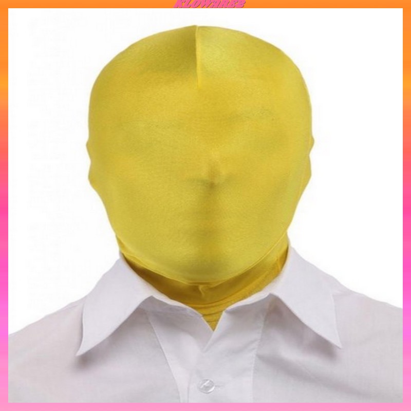 Set 2 Mặt Nạ Hóa Trang Halloween Chất Liệu Thun Spandex Zentai