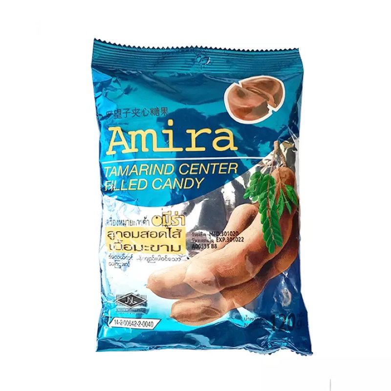 Kẹo me  AMIRA Thái  Lan gói  120g.
