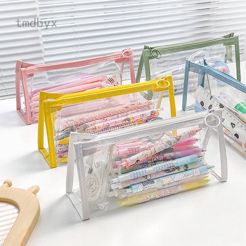 Tmdbyx Túi Đựng Bút Trong Suốt Họa Tiết Kawaii Dành Cho Học Sinh