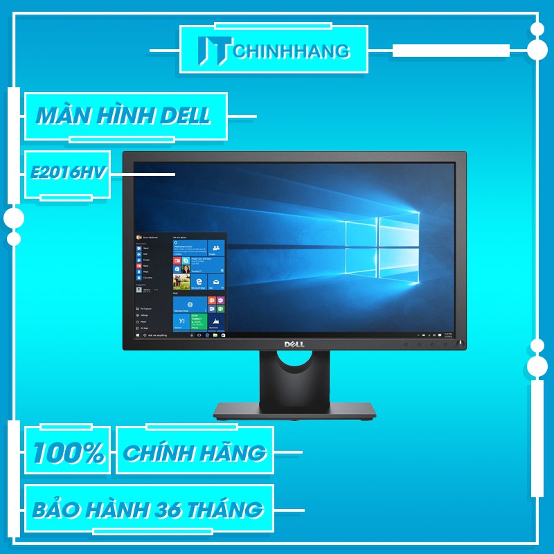 Màn Hình Vi Tính DELL 19.5" LED E2016HV - Hàng Chính Hãng