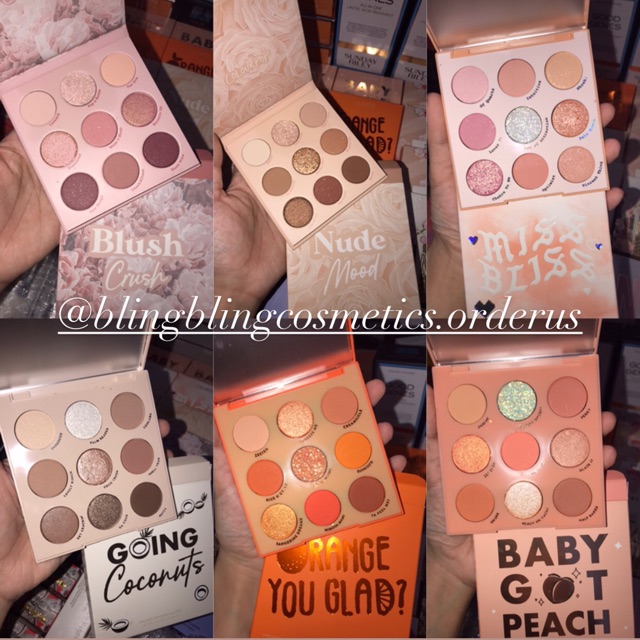 Bảng phấn Colourpop 9 ô Baby Got Peach, Wild Child, Big Poppy , ... | BigBuy360 - bigbuy360.vn