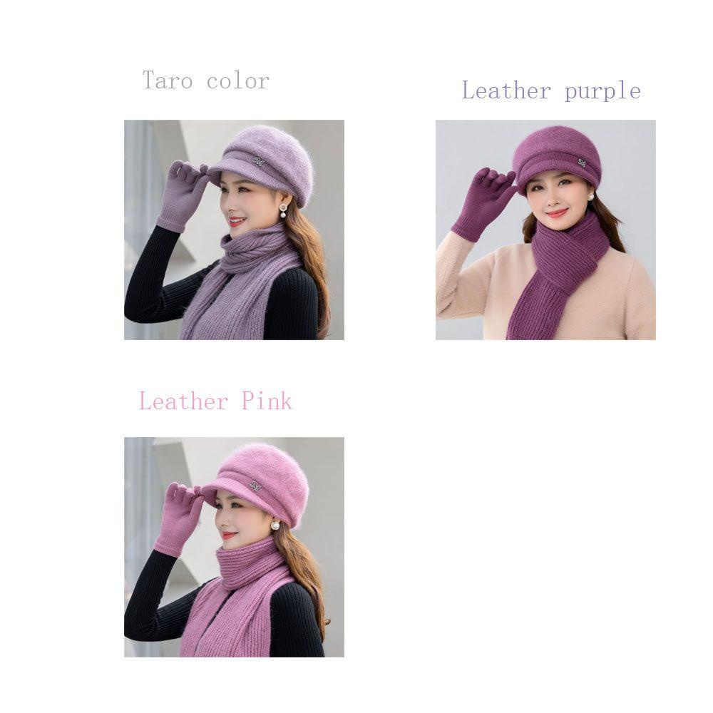 Găng Tay Đan Len Giữ Ấm Thời Trang Cho Nữ