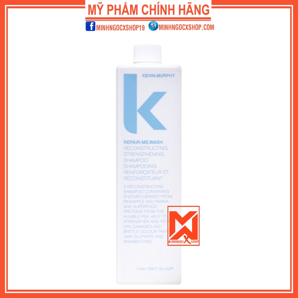 Dầu gội phục hồi hư tổn KEVIN MURPHY REPAIR ME WASH 1000ml chính hãng