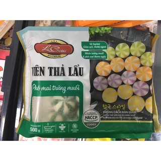 Nhím biển màu xanh nhân phô mai trứng muối. 500gr/32-35 viên