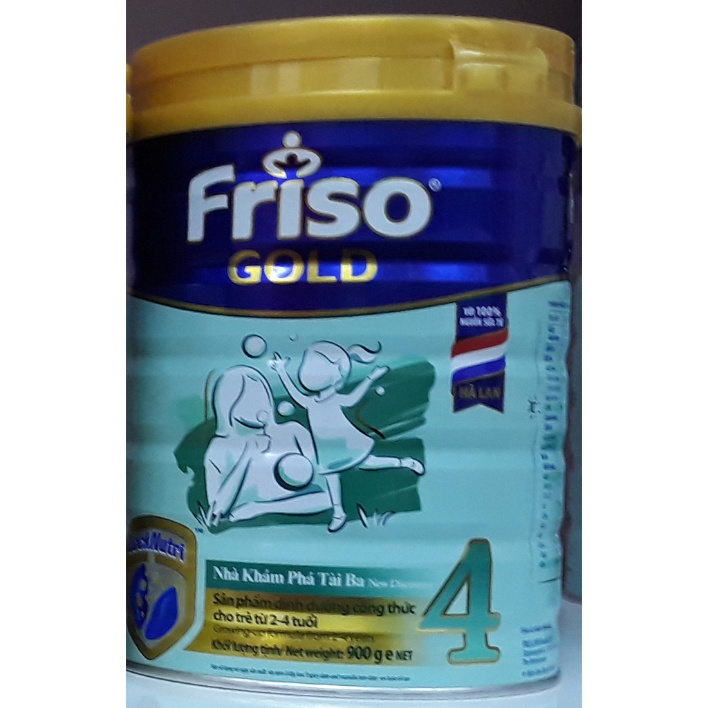 Sữa Frisolac Gold 4 900g (2-4 tuổi) phát triển hoàn hảo