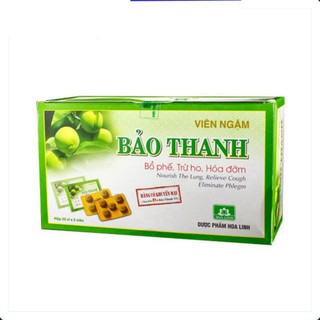 ⌂⌂ viên ngậm bảo thanh 100 viên