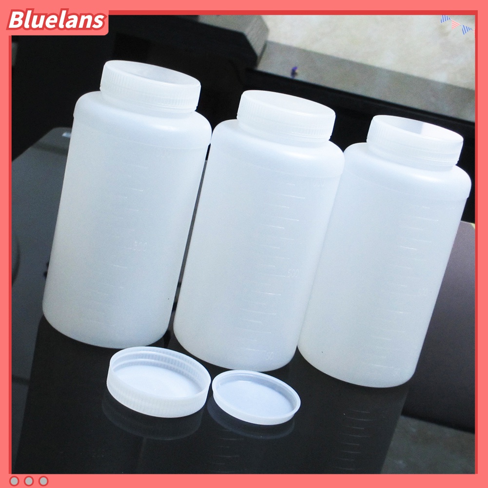 Bluelans♡ Bình Nhựa Rỗng 1000ml Đựng Dung Dịch Hóa Chất Tiện Dụng