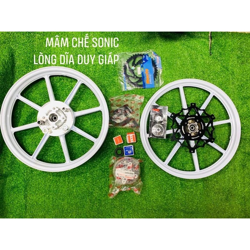 Lòng dĩa Cnc Duy Giáp cho sonic 5 cây 8 cây Rcb