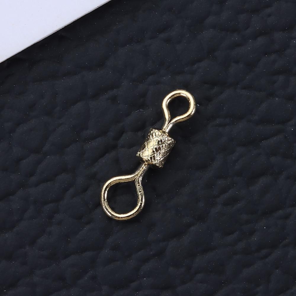 MUVAKO Bộ 100 Móc Khóa Câu Cá Số 8 Bằng Thép Không Gỉ Chất Lượng Cao# 10# 12# Vòng Bi Thiết Kế Chuyên Dụng Chất Lượng Cao