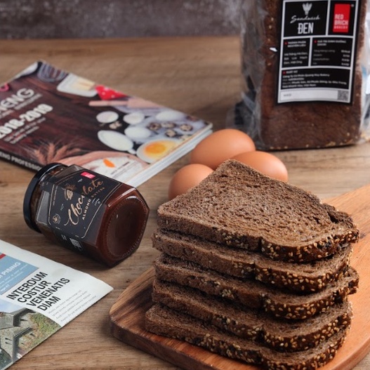 Bơ Đậu Phộng Caramel và Bơ Hạnh Nhân Choco 250gr Thương Hiệu Gạch Đỏ - Bộ Đôi Hỗ Trợ Ăn Kiêng Healthy