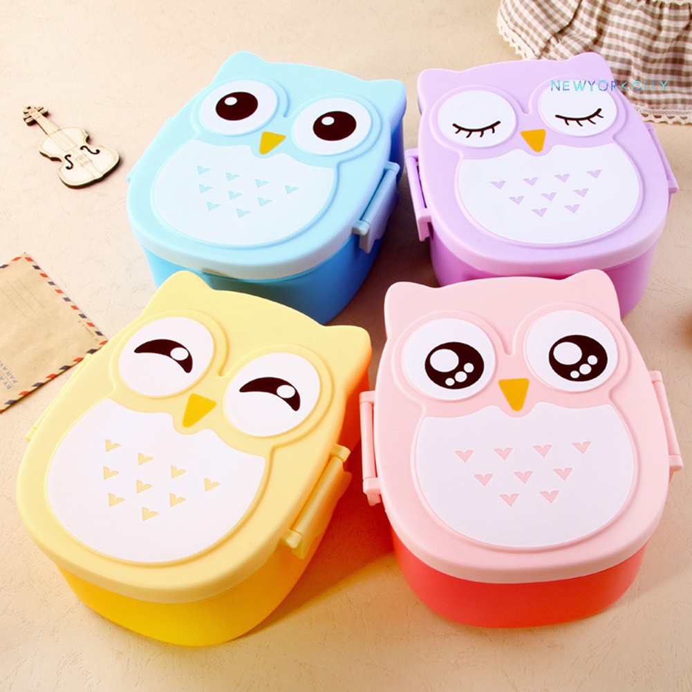 Hộp cơm Hình Chim Cú NYC