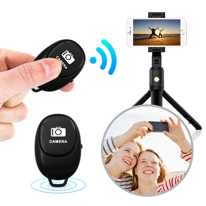 HdoorLink Universal Wireless Mini Bluetooth 4.0 Selfie Remote Android IOS Mobile Phone Camera Shutter Stick Adapter