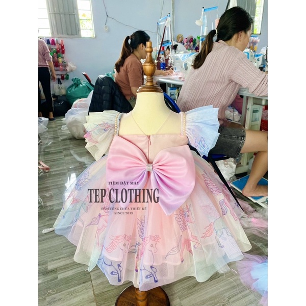 H LITA - ĐẦM CÔNG CHÚA THIẾT KẾ BY TEP CLOTHING CHO BÉ GÁI - HÌNH THẬT SHOP CHỤP