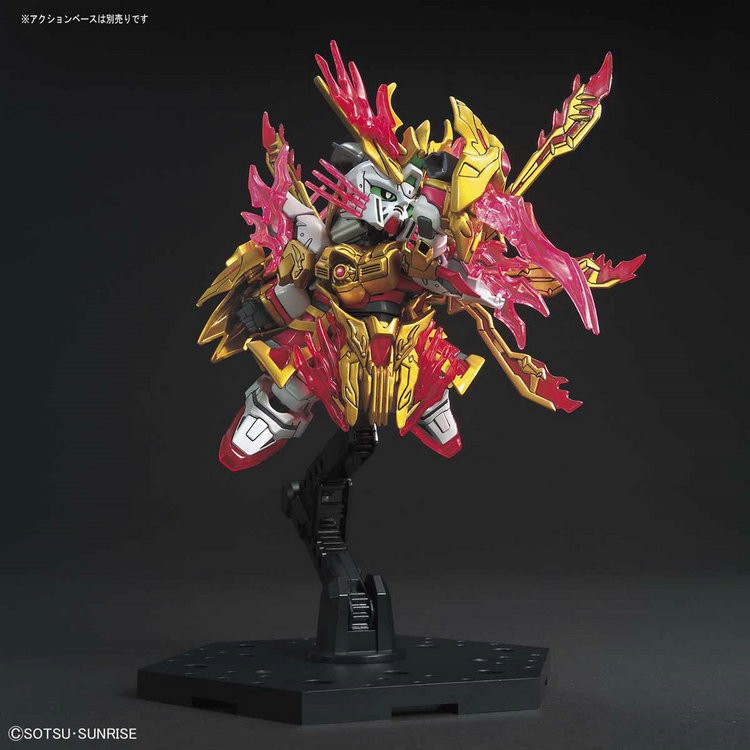 Mô hình lắp ráp Gundam Tam Quốc SD Yan Huang Zhang Fei God - Trương Phi cực đẹp