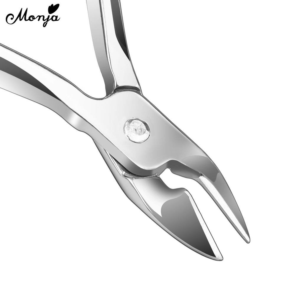 MONJA Kéo Cắt Tỉa Lông Mày / Da Chết Bằng Thép Không Gỉ DIY Màu Đen / Bạc Dành Cho Salon / Nhà Cửa