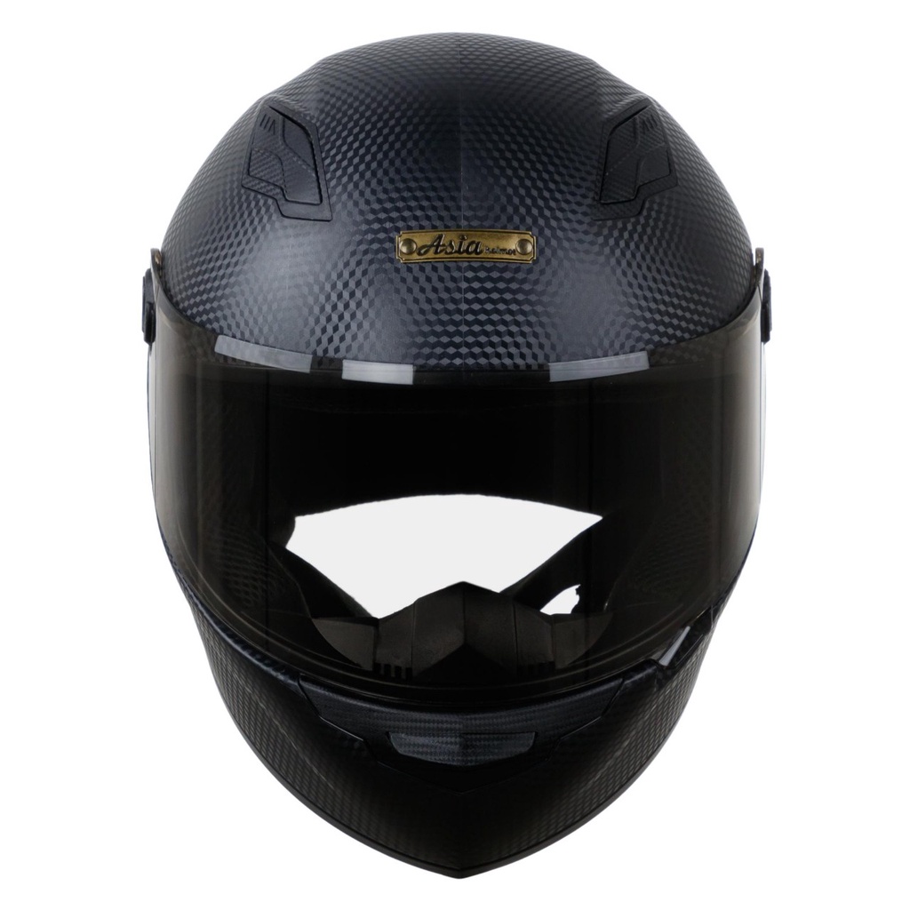 Mũ Bảo Hiểm Fullface ASIA MT136, TSS Mẫu Trơn - BH Chính Hãng 12 Tháng