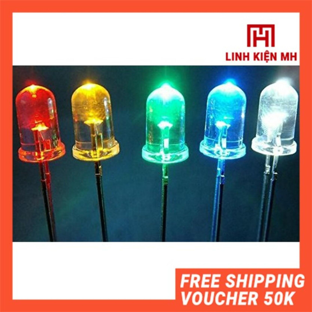 Combo 10 Bóng LED 1 Màu Phi 5