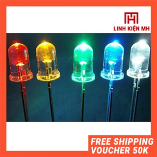 Combo 10 bóng led 1 màu phi 5