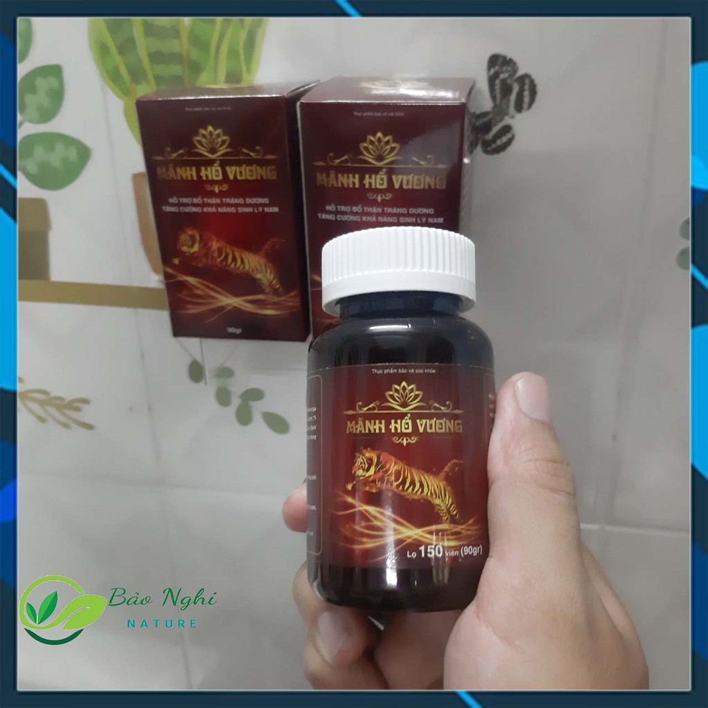 VIÊN SINH LÝ MÃNH HỔ VƯƠNG - Tăng Phong Độ Làm Chủ Cuộc Yêu Đam Mê Hừng Hực Như Mãnh Thú - CHÍNH HÃNG HỘP 150V [CHE TÊN] | BigBuy360 - bigbuy360.vn