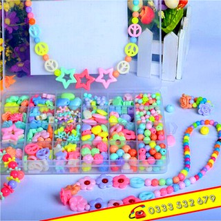 Bộ xâu vòng hạt. Bộ sâu hạt cho bé