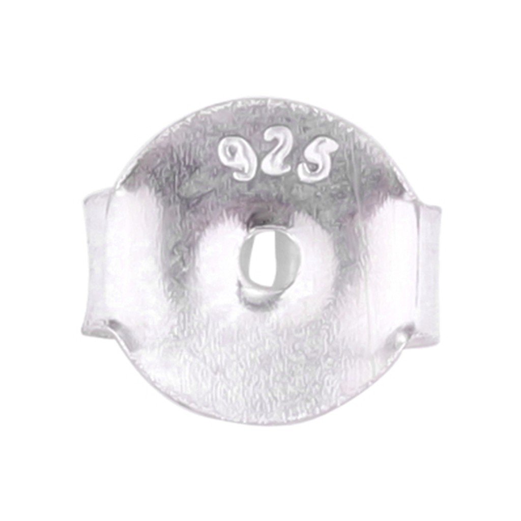 BEADIA Phụ Kiện Chốt Khuyên Tai Bằng Bạc 925 4 6mm Thiết Kế Tiện Dụng