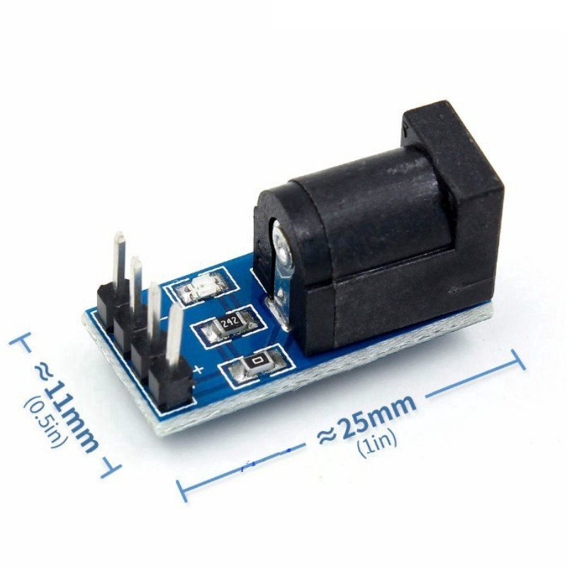 Đầu Cắm Nguồn Dc B' Dc 5.5mm X 2.1mm