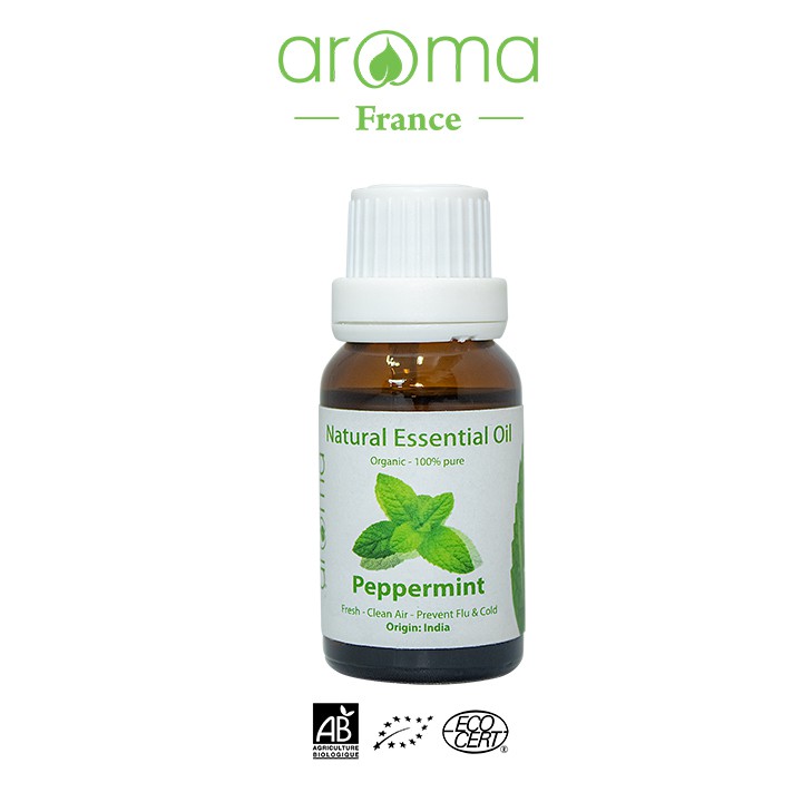 Tinh dầu thiên nhiên AROMA bạc hà Peppermint 10ml