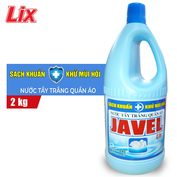 Nước tẩy trắng quần áo Javel Lix 2Kg (JL200)