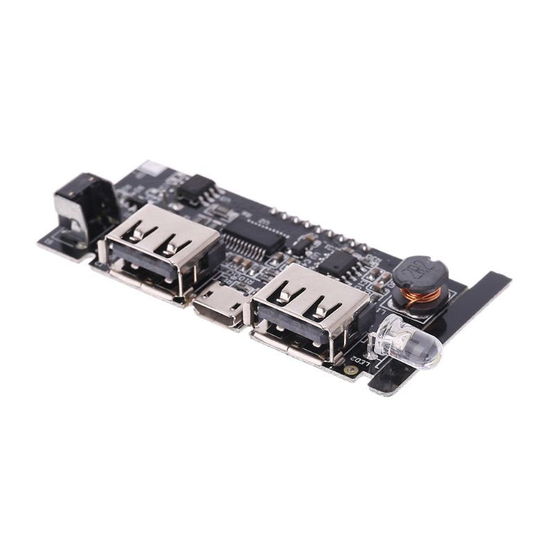 Bảng mạch sạc dự phòng 2 cổng USB 5V 2.1A 18650 màn hình LCD kỹ thuật số